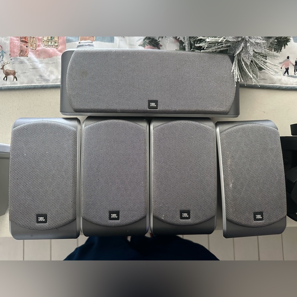 5 JBL SPEAKERS